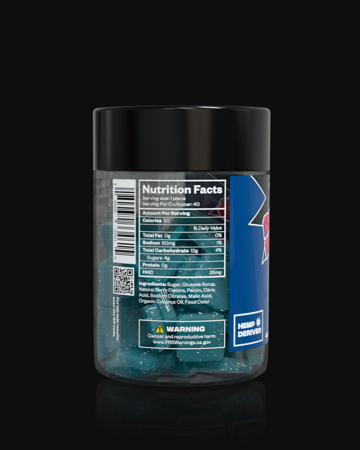 Blue Razz HHC Gummies - Image 4