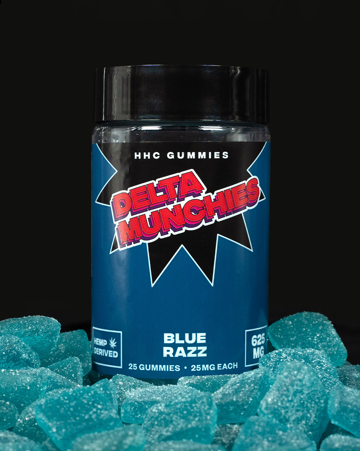 Blue Razz HHC Gummies - Image 3